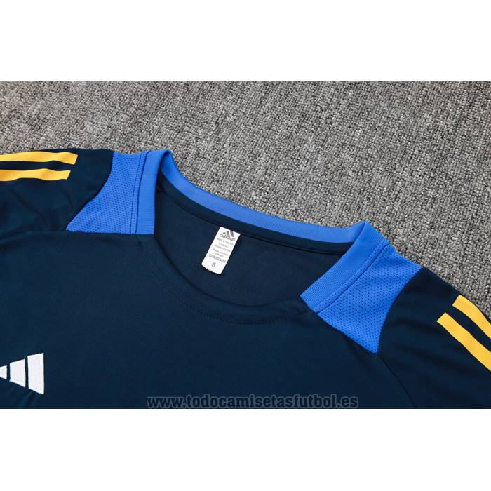 Chandal del Juventus Manga Corta 2024-2025 Azul - Pantalon Corto